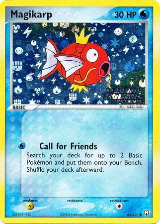 Magikarp - 65/109 - Common - Reverse Holo | EX Team Rocket Returns