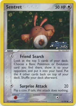 Sentret - 75/109 - Common - Reverse Holo | EX Team Rocket Returns