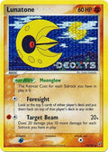 Lunatone - 36/107 - Uncommon - Reverse Holo | EX Deoxys