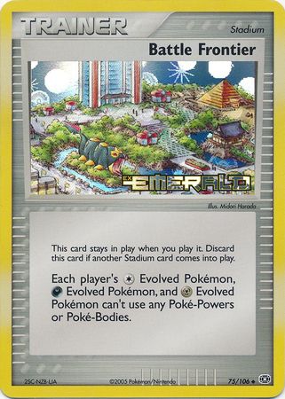 Battle Frontier - 75/106 - Uncommon - Reverse Holo | EX Emerald