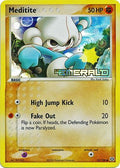 Meditite - 55/106 - Common - Reverse Holo | EX Emerald