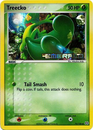 Treecko - 70/106 - Common - Reverse Holo | EX Emerald