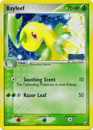 Bayleef - 35/115 - Uncommon - Reverse Holo | EX Unseen Forces