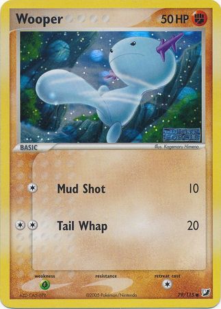 Wooper - 79/115 - Common - Reverse Holo | EX Unseen Forces