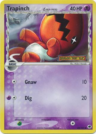 Trapinch (Delta Species) - 68/101 - Reverse | EX Dragon Frontiers