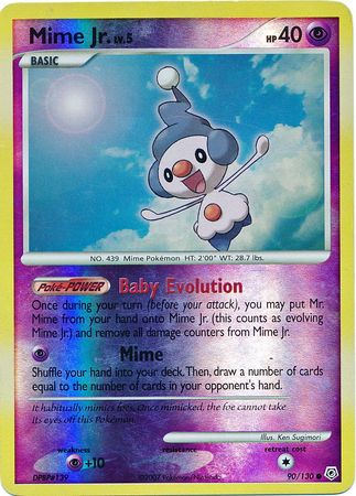 Mime Jr. - 90/130 - Common - Reverse Holo | Diamond and Pearl