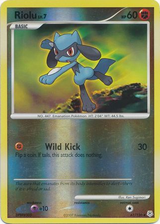 Riolu - 61/130 - Uncommon - Reverse Holo | Diamond and Pearl