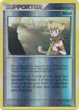 Rival - 113/130 - Uncommon - Reverse Holo | Diamond and Pearl