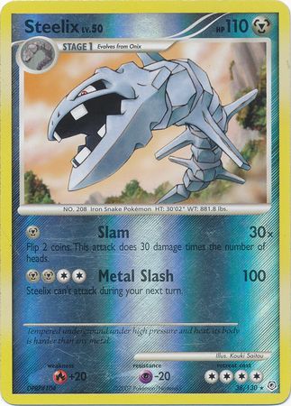 Steelix - 38/130 - Rare - Reverse Holo | Diamond and Pearl