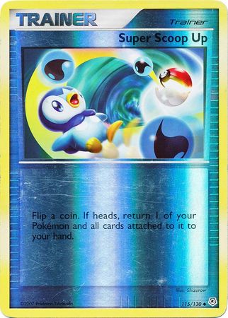 Super Scoop Up - 115/130 - Reverse Holo | Diamond and Pearl
