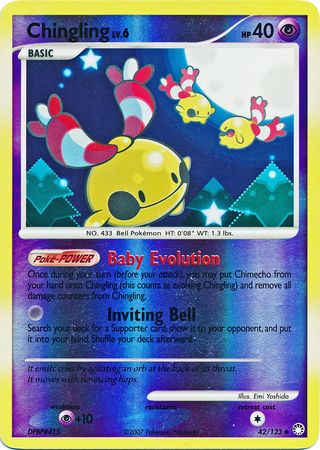 Chingling - 42/123 - Uncommon - Reverse Holo | Mysterious Treasures