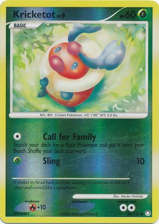 Kricketot - 86/123 - Common - Reverse Holo | Mysterious Treasures