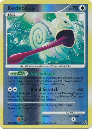 Kecleon - 52/132 - Uncommon - Reverse Holo | Secret Wonders