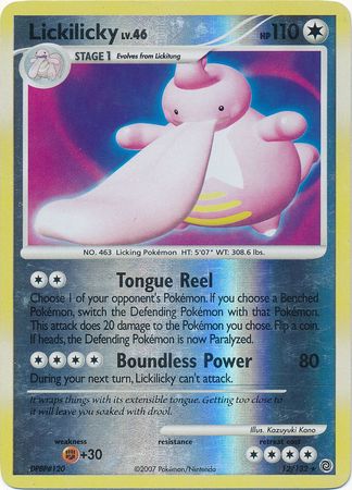 Lickilicky - 12/132 - Holo Rare - Reverse Holo | Secret Wonders