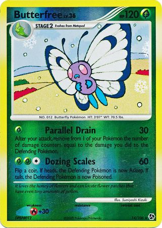 Butterfree - 14/106 - Rare - Reverse Holo | Great Encounters