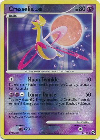Cresselia - 2/106 - Holo Rare - Reverse Holo | Great Encounters