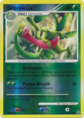 Grovyle - 40/106 - Uncommon - Reverse Holo | Great Encounters