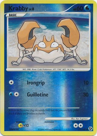 Krabby - 75/106 - Common - Reverse Holo | Great Encounters