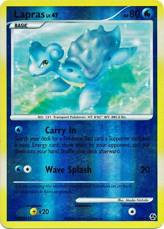 Lapras - 21/106 - Rare - Reverse Holo | Great Encounters