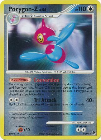 Porygon-Z - 6/106 - Holo Rare - Reverse Holo | Great Encounters