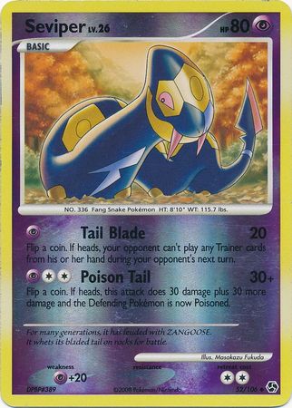 Seviper - 52/106 - Uncommon - Reverse Holo | Great Encounters