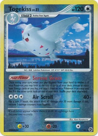 Togekiss - 11/106 - Holo Rare - Reverse Holo | Great Encounters
