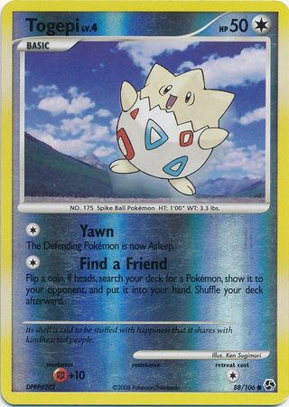 Togepi - 88/106 - Common - Reverse Holo | Great Encounters