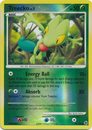 Treecko - 90/106 - Common - Reverse Holo | Great Encounters