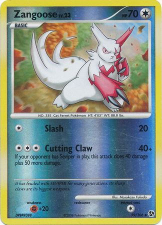 Zangoose - 59/106 - Uncommon - Reverse Holo | Great Encounters