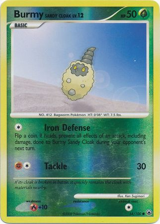 Burmy Sandy Cloak - 54/100 - Common - Reverse Holo | Majestic Dawn