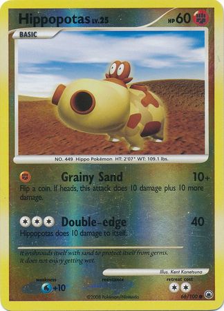 Hippopotas - 66/100 - Common - Reverse Holo | Majestic Dawn
