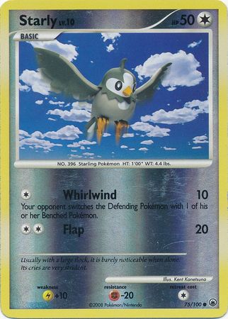 Starly - 75/100 - Common - Reverse Holo | Majestic Dawn