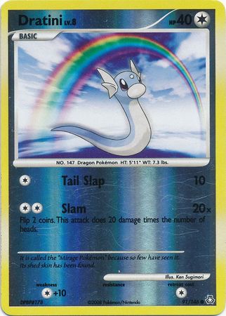 Dratini - 91/146 - Common - Reverse Holo | Legends Awakened