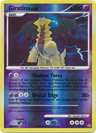 Giratina - 4/146 - Holo Rare - Reverse Holo | Legends Awakened