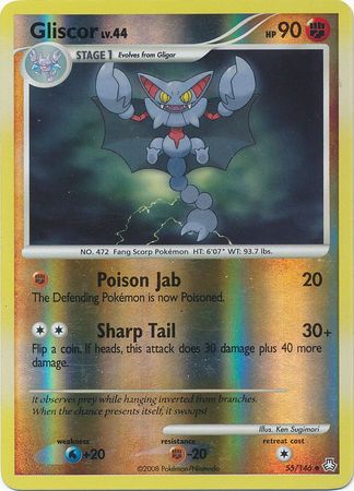 Gliscor - 55/146 - Uncommon - Reverse Holo | Legends Awakened