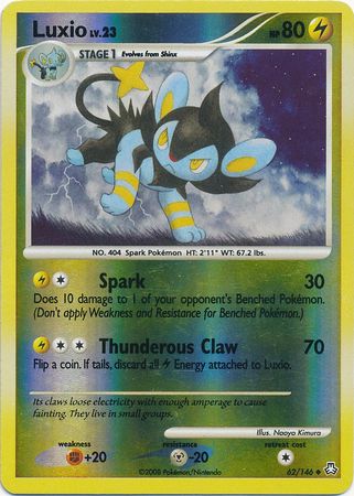 Luxio - 62/146 - Uncommon - Reverse Holo | Legends Awakened