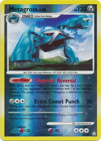 Metagross - 10/146 - Holo Rare - Reverse Holo | Legends Awakened