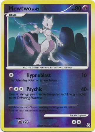 Mewtwo - 11/146 - Holo Rare - Reverse Holo | Legends Awakened
