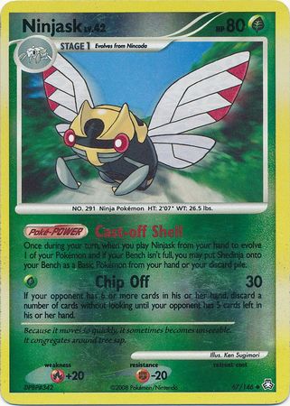 Ninjask - 67/146 - Uncommon - Reverse Holo | Legends Awakened