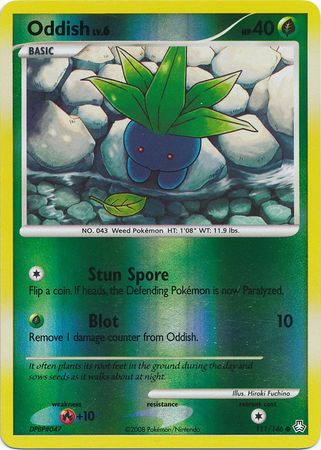 Oddish - 111/146 - Common - Reverse Holo | Legends Awakened