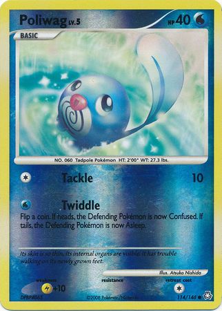 Poliwag - 114/146 - Common - Reverse Holo | Legends Awakened
