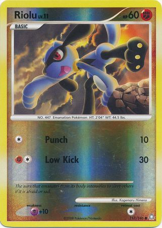 Riolu - 117/146 - Common - Reverse Holo | Legends Awakened