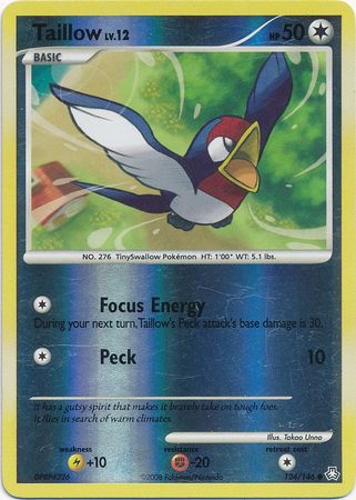 Taillow - 124/146 - Common - Reverse Holo | Legends Awakened