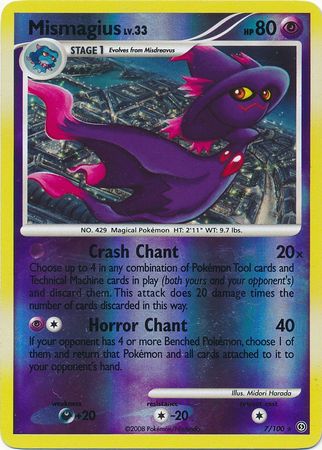 Mismagius - 7/100 - Holo Rare - Reverse Holo | Stormfront