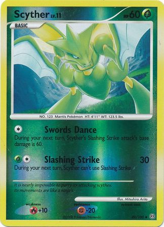 Scyther - 49/100 - Uncommon - Reverse Holo | Stormfront