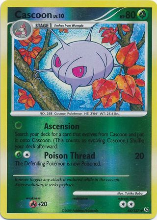 Cascoon - 44/127 - Uncommon - Reverse Holo | Platinum
