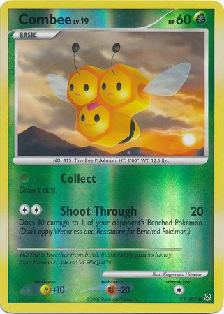 Combee - 71/127 - Common - Reverse Holo | Platinum