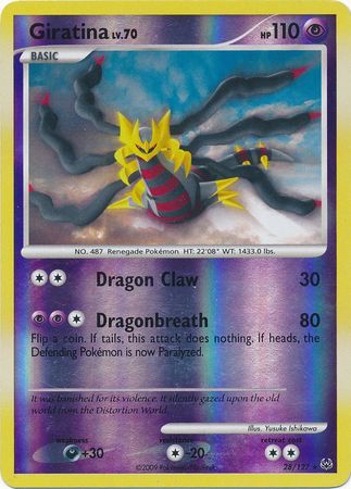 Giratina - 28/127 - Rare - Reverse Holo | Platinum