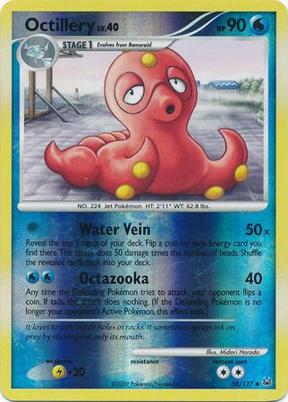 Octillery - 58/127 - Uncommon - Reverse Holo | Platinum