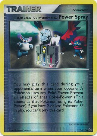 Team Galactic's Inv G-103 Power Spray - 117/127 - Reverse | Platinum